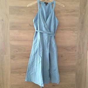 J. Crew Linen Wrap Dress